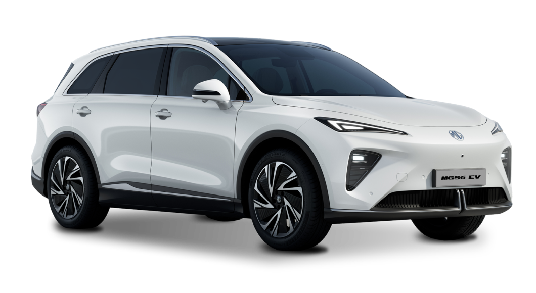 MGS6 EV Exclusive 77 kWh – samochód bez tła